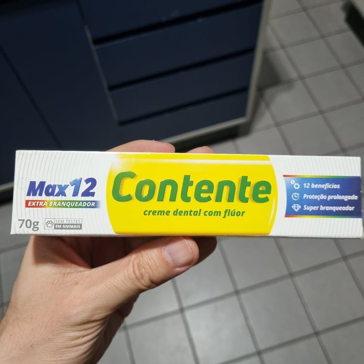 photo of Contente Creme Dental shared by @danielvschneider on  23 Jan 2022 - review