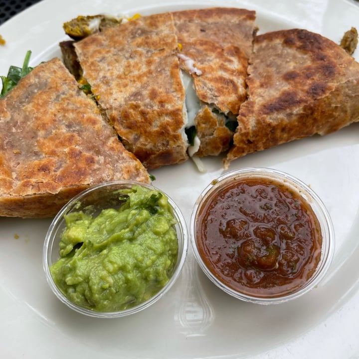 photo of French Meadow Bakery & Café Vegan Quesadilla shared by @elliejeanmcd on  25 Aug 2021 - review