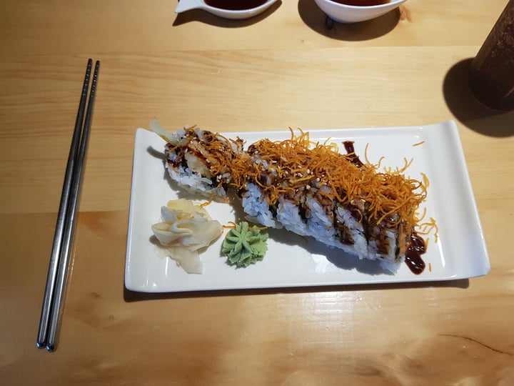 photo of Sushi Wara Tempura Yam Roll shared by @rosie on  11 May 2018 - review