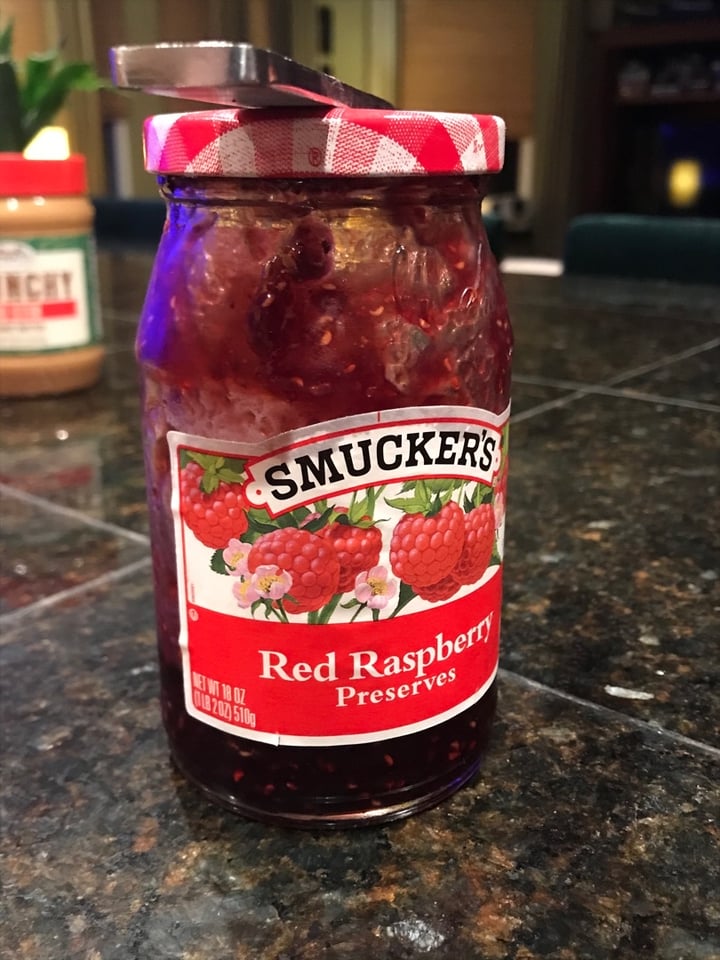 photo of Smucker's Red Raspberry Preserves shared by @sigmacorvus on  10 Apr 2020 - review