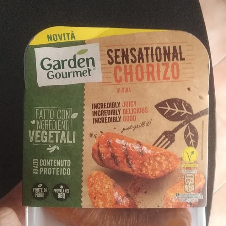 photo of Garden Gourmet Sensational Chorizo shared by @susannabije on  30 Jun 2022 - review