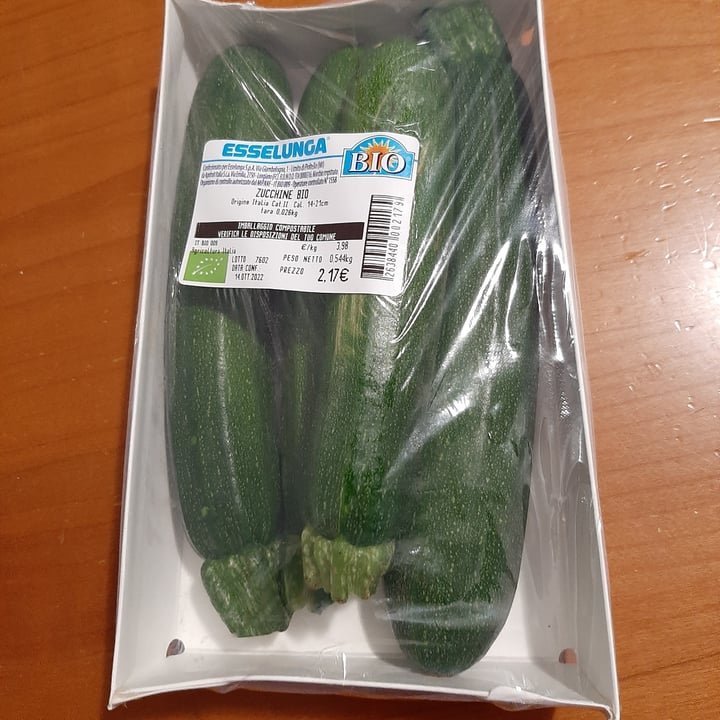 photo of  Esselunga Zucchine bio. Esselunga shared by @robertaroby on  16 Oct 2022 - review