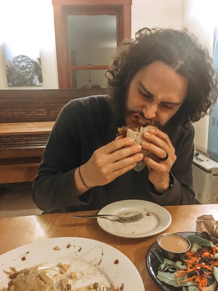 review photo of Susty's Cafe Walnut and Lentil Burger shared by @thevegans on 21 Jan 2019 - review