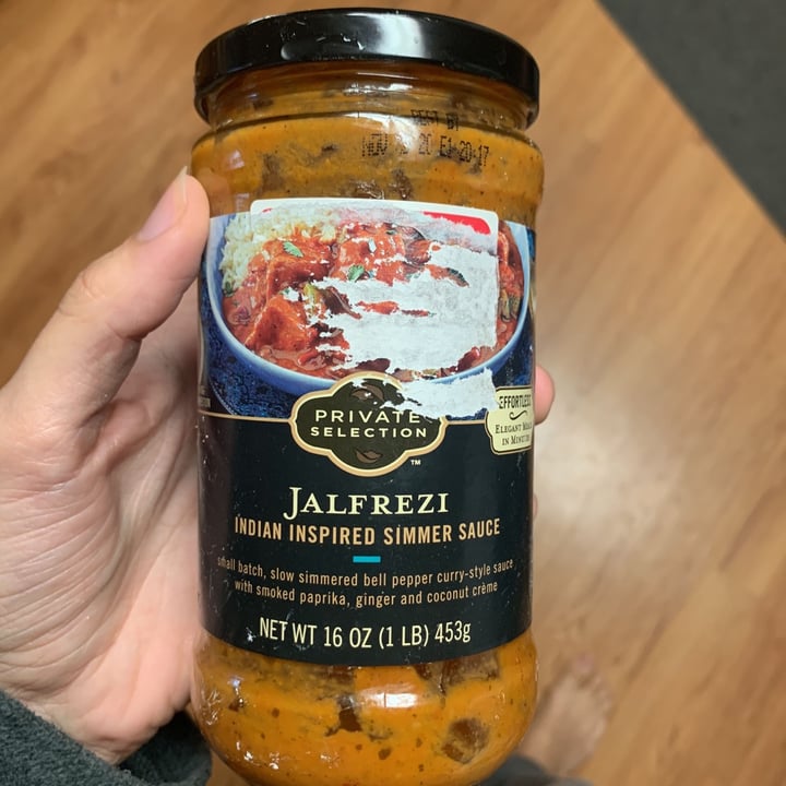 photo of Private Selection  Jalfrezi Indian Simmer Sauce shared by @mariajamison on  10 Nov 2020 - review