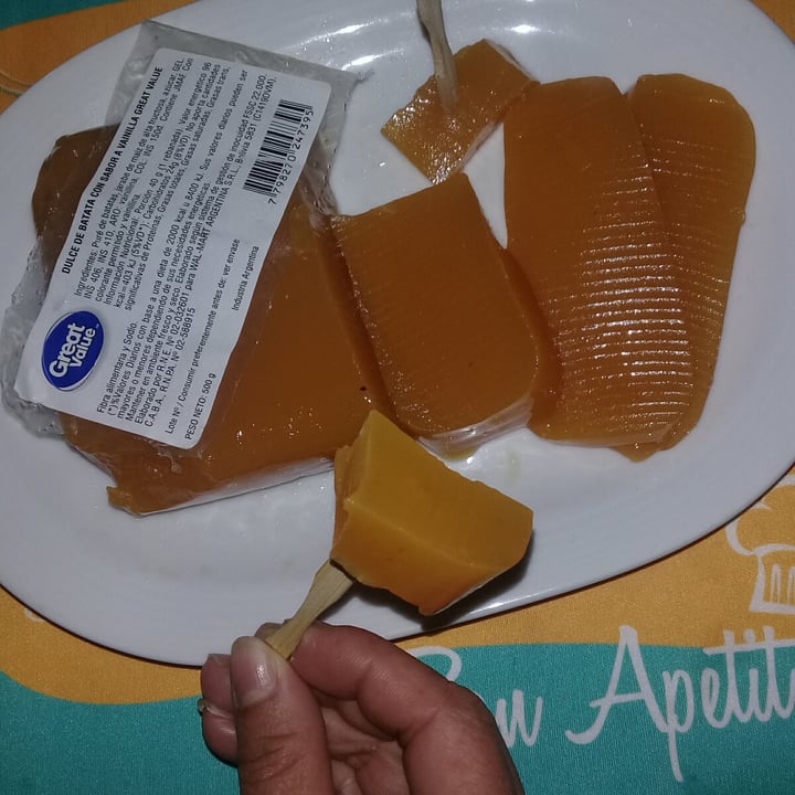 review photo of Great Value Dulce de batata shared by @martinna on 14 Jul 2021 - review