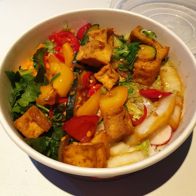 Photo of the dish “Tofu & Veg rice Bowl”