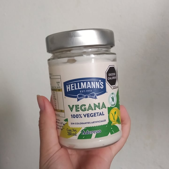 photo of Hellmann’s Hellman’s Vegan Mayonnaise shared by @nievedecocco on  28 Sep 2021 - review
