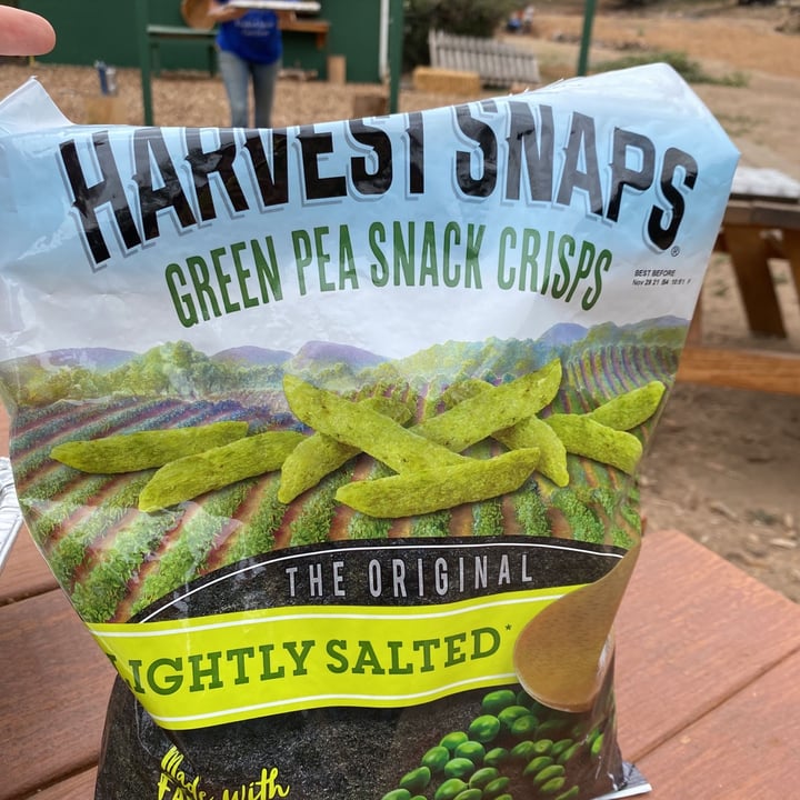 photo of Harvest Snaps Green Pea Snack Crisps shared by @jackiep on  15 May 2021 - review