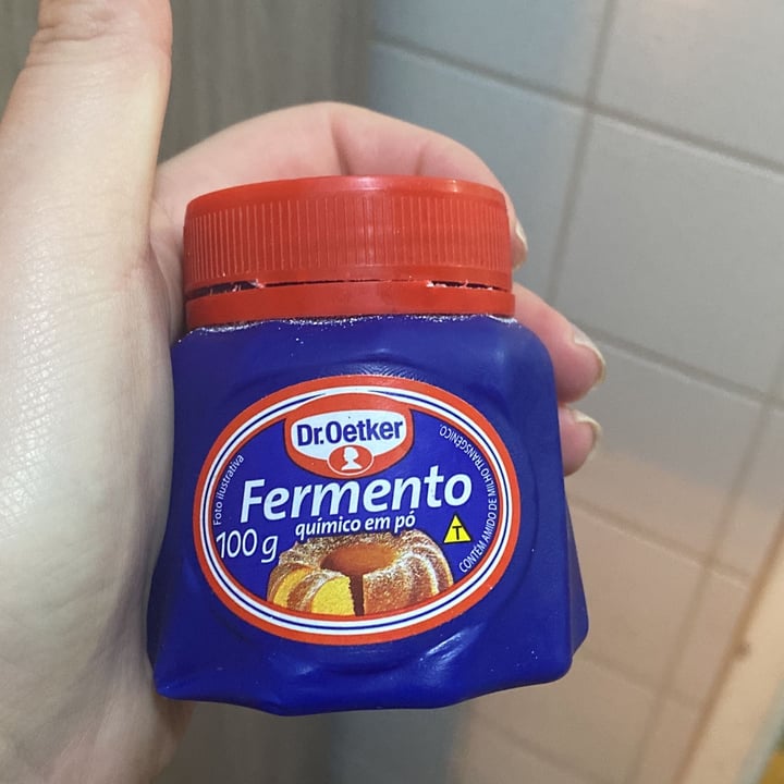 photo of Dr. Oetker Fermento em pó shared by @leticiares on  01 Oct 2022 - review