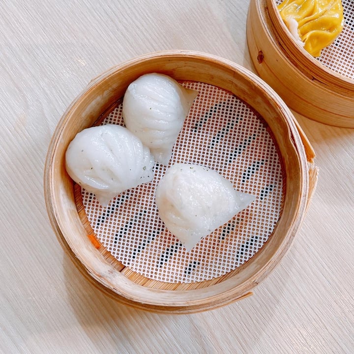 photo of Lotus Vegetarian Restaurant Veggie shrimp dumpling shared by @veggiexplorer on  19 Jan 2021 - review