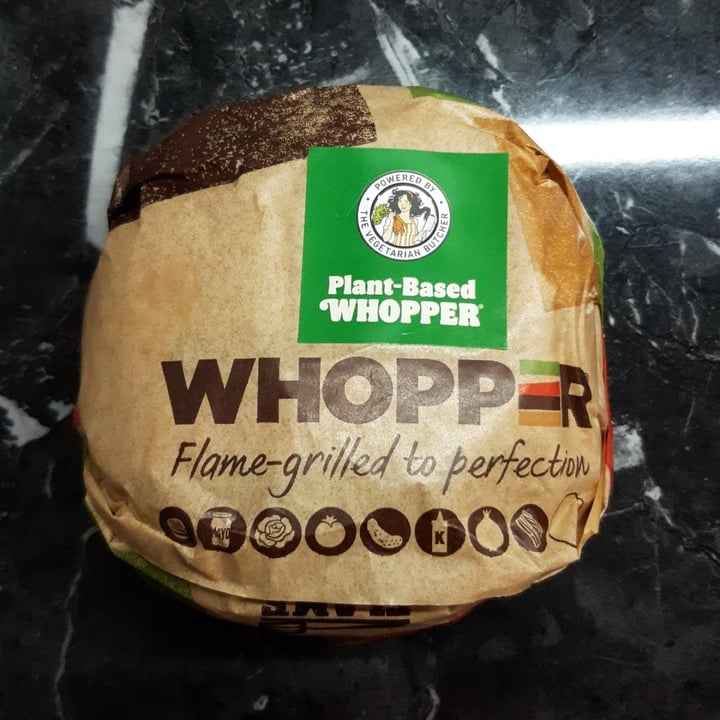 photo of Burger King Plant-based Whopper shared by @theotherlinus on  22 Jun 2021 - review