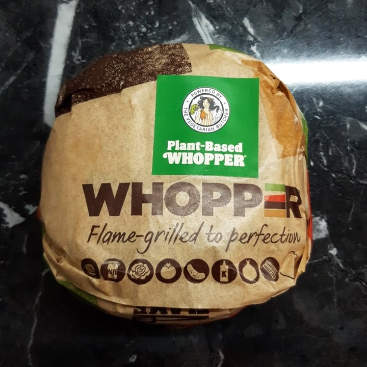 review photo of Burger King Plant-based Whopper shared by @theotherlinus on 22 Jun 2021 - review