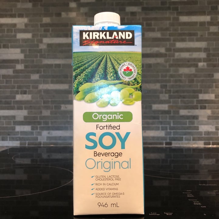 photo of Kirkland Signature Organic Soy Milk shared by @wfpbsarah on  22 Jun 2020 - review