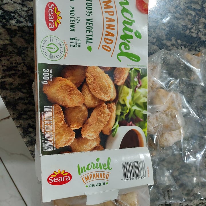 review photo of Incrível - Seara Empanado de Frango shared by @hellenna on 20 Apr 2022 - review
