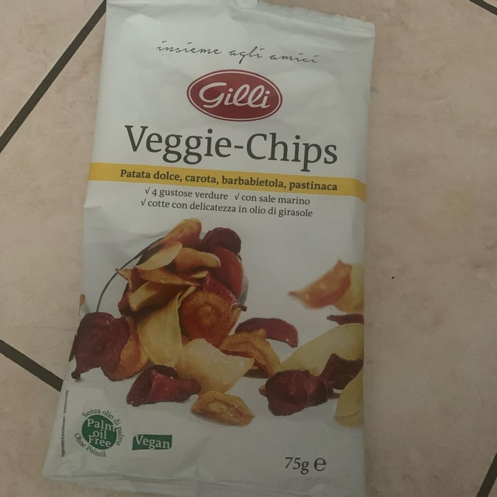 photo of Gilli Veggie Chips shared by @saracipolla on  09 May 2022 - review