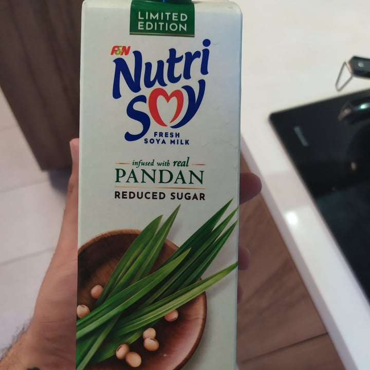 photo of F&N Nutrisoy Pandan Flavoured Soy Milk shared by @pratul14 on  06 Aug 2020 - review