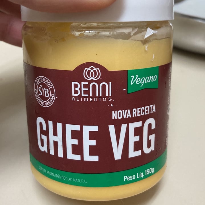 photo of Benni alimentos Ghee Veg shared by @jpessin on  21 Jun 2022 - review