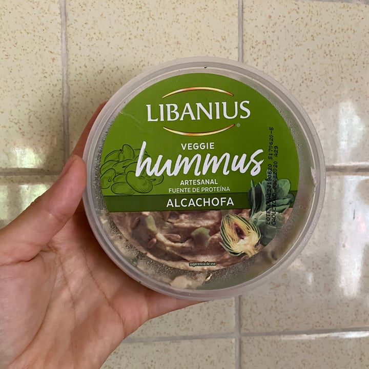 photo of Libanius Hummus de alcachofa shared by @adhara on  26 Jul 2020 - review