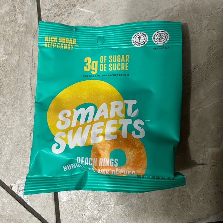 photo of Smart Sweets Peach Rings shared by @goodkarmavegan on  11 Feb 2022 - review