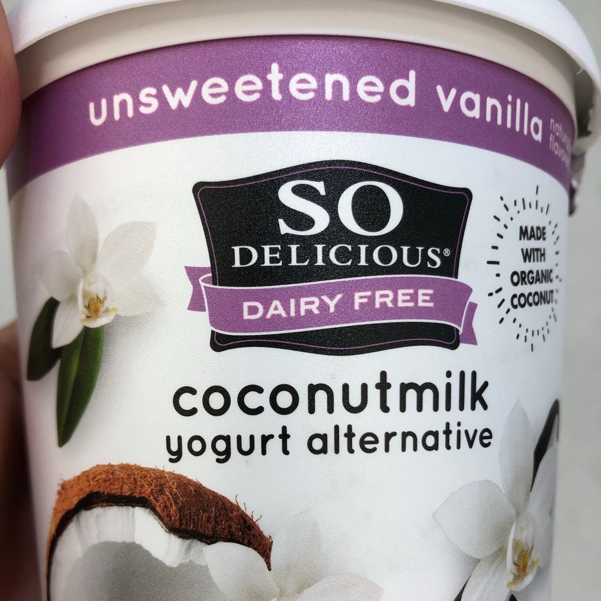 So Delicious Dairy Free Coconut milk yogurt unsweetened vanilla Reviews