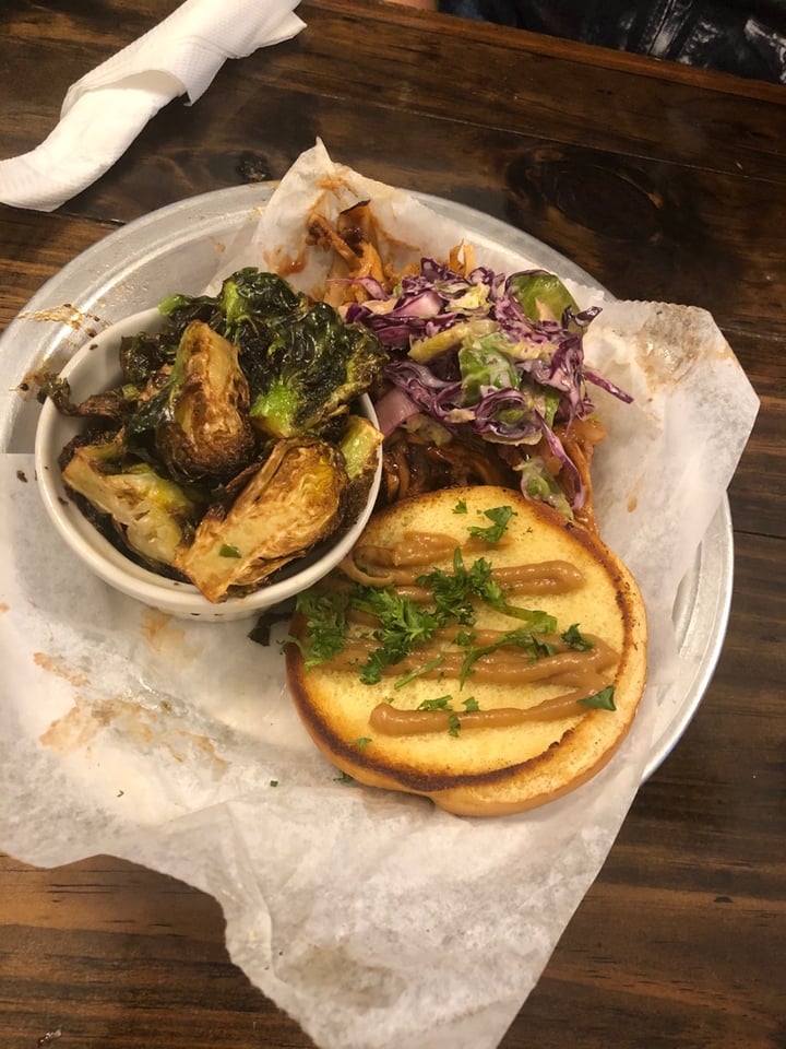 review photo of Dharma Fine Vittles Carolina BBQ Pulled Jackfruit shared by @lmmull on 15 Mar 2020 - review