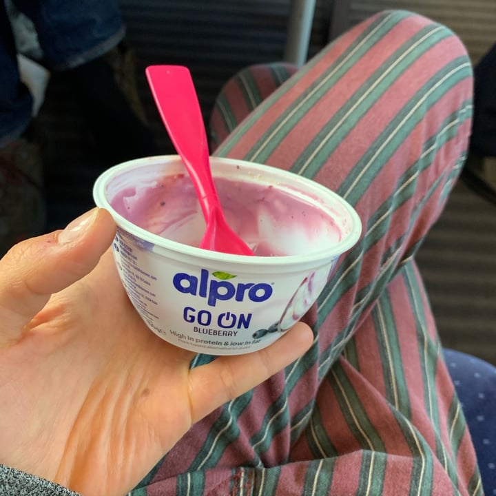 photo of Alpro High Protein Blueberry shared by @fionaomi on  18 Sep 2020 - review