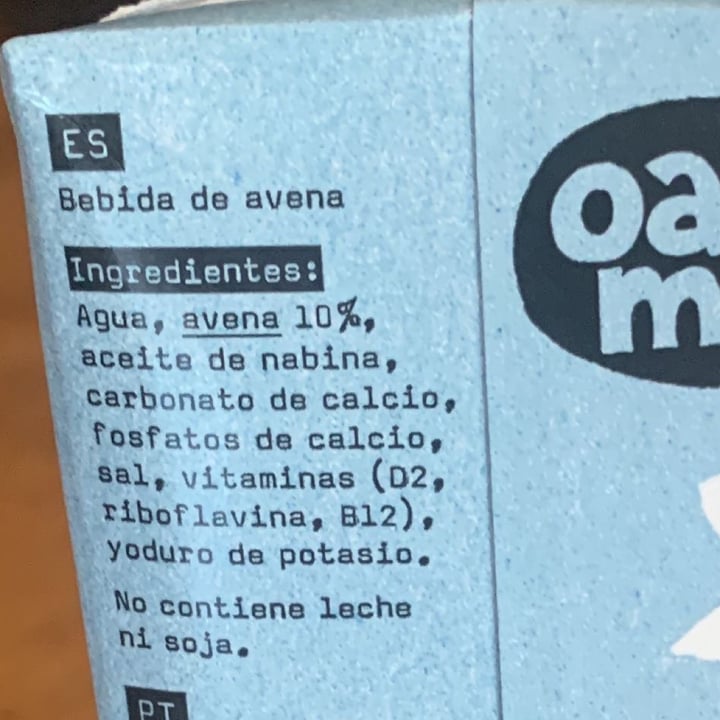 photo of Oatly Avena - Leite de Aveia shared by @evix on  23 May 2022 - review