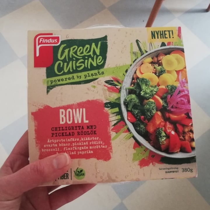 photo of Findus Green Cuisine Bowl shared by @evaj on  22 Jan 2021 - review