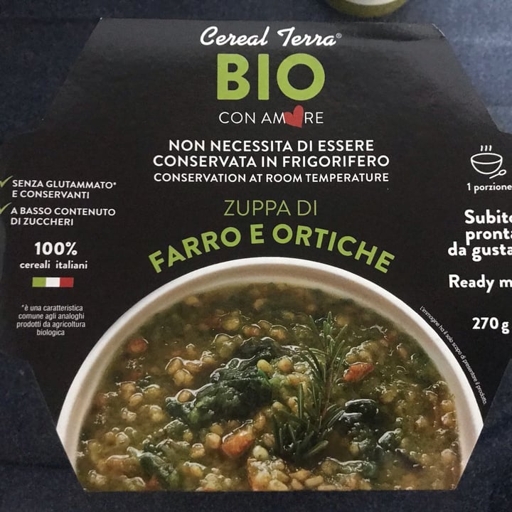 photo of Cereal Terra Zuppa di Farro e Ortiche shared by @michelam on  11 Nov 2021 - review