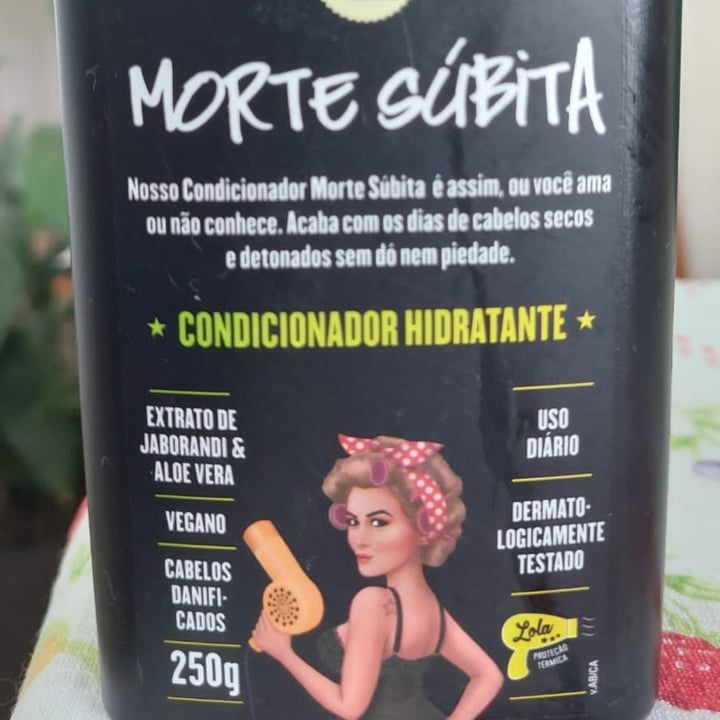 photo of Lola Cosmetics Condicionador Morte Súbita shared by @evenilton on  10 May 2022 - review