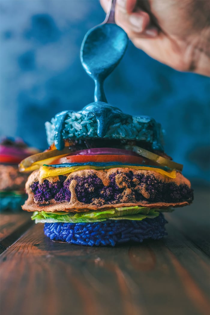 Mermaid Rice Burger