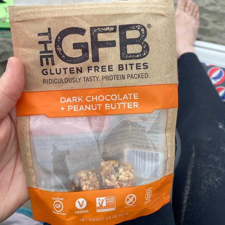 photo of The GFB Dark Chocolate + Peanut Butter Gluten Free Bites shared by @sunsh1nedaydream on  28 Jul 2021 - review