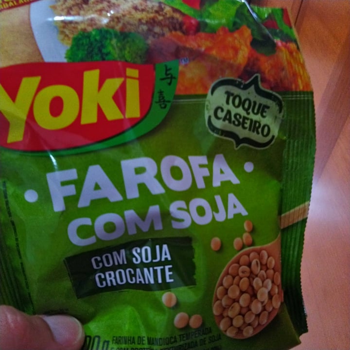 photo of Yoki Farofa Com Soja Crocante shared by @profhamilton on  17 Jul 2021 - review