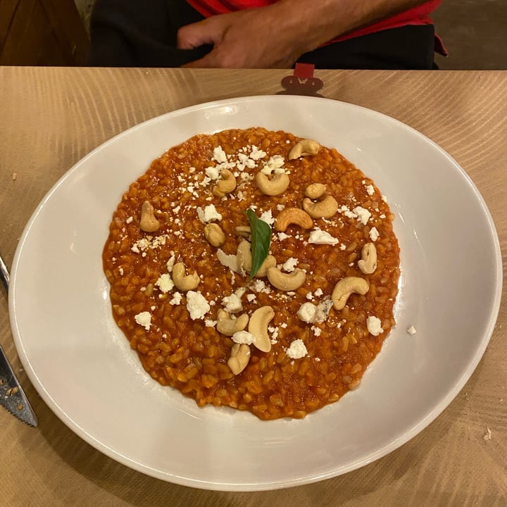 photo of Nuna Ristorante Naturale Risotto all’arrabbiata con anacardi shared by @claudiaclementi on  24 Jul 2022 - review