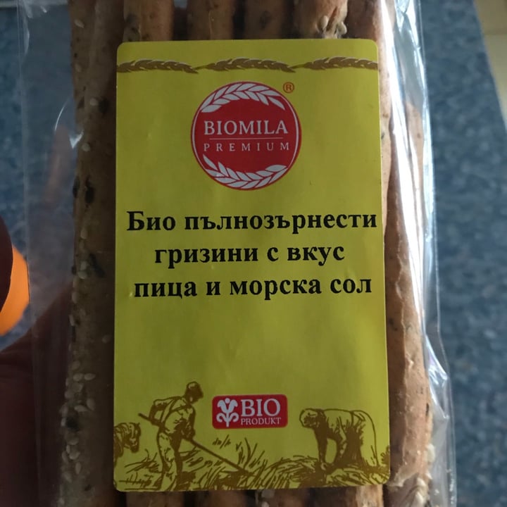 photo of biomila Bio Whole Grain Sticks shared by @kristinaignatova on  19 Apr 2021 - review