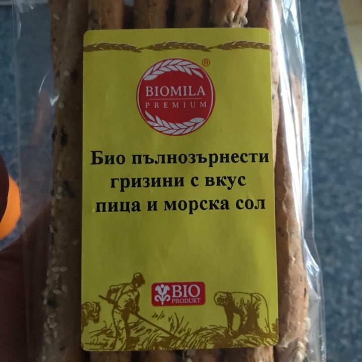 review photo of biomila Bio Whole Grain Sticks shared by @kristinaignatova on 19 Apr 2021 - review
