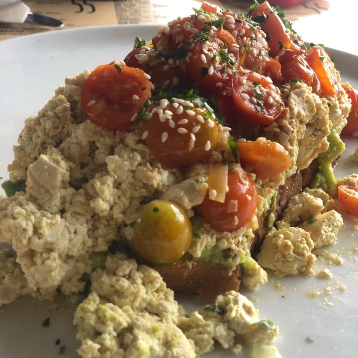 photo of Crate Cafe Tofu Scramble shared by @marieheidi on  31 Aug 2020 - review