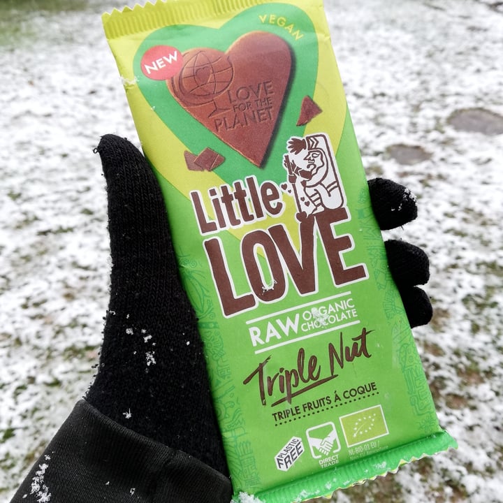 photo of Little Love Raw Chocolate Triple Nut shared by @monstera on  13 Apr 2021 - review
