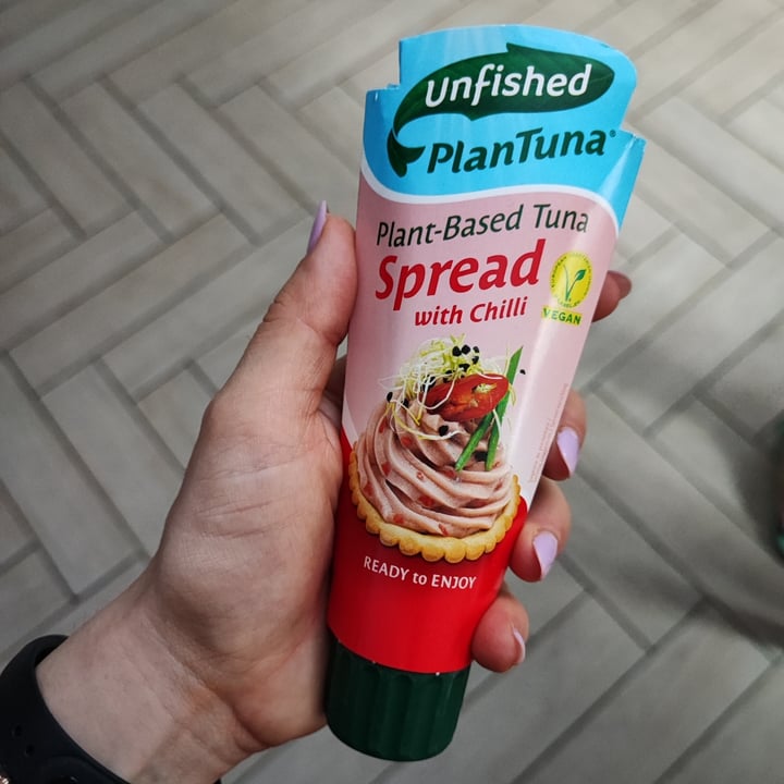 photo of Unfished Plant Based Tuna Spread shared by @atlantis on  15 Sep 2022 - review