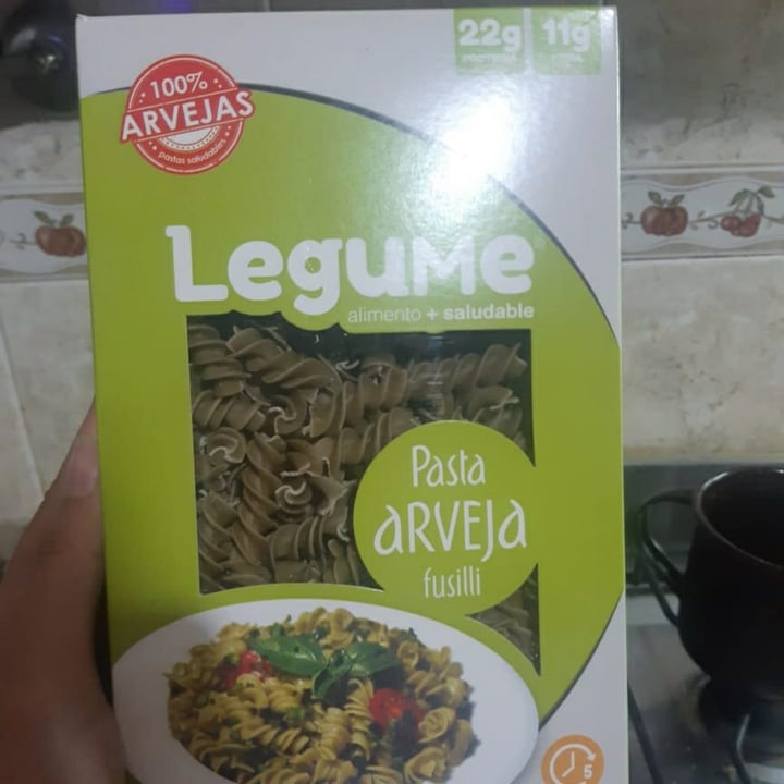 photo of Legume Pasta Arveja Fusilli shared by @rochyalmendra on  29 Dec 2020 - review