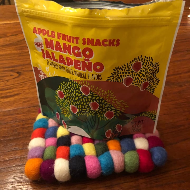 review photo of Trader Joe's Apple Fruit Snacks Mango Jalapeño shared by @garen7 on 20 Sep 2021 - review