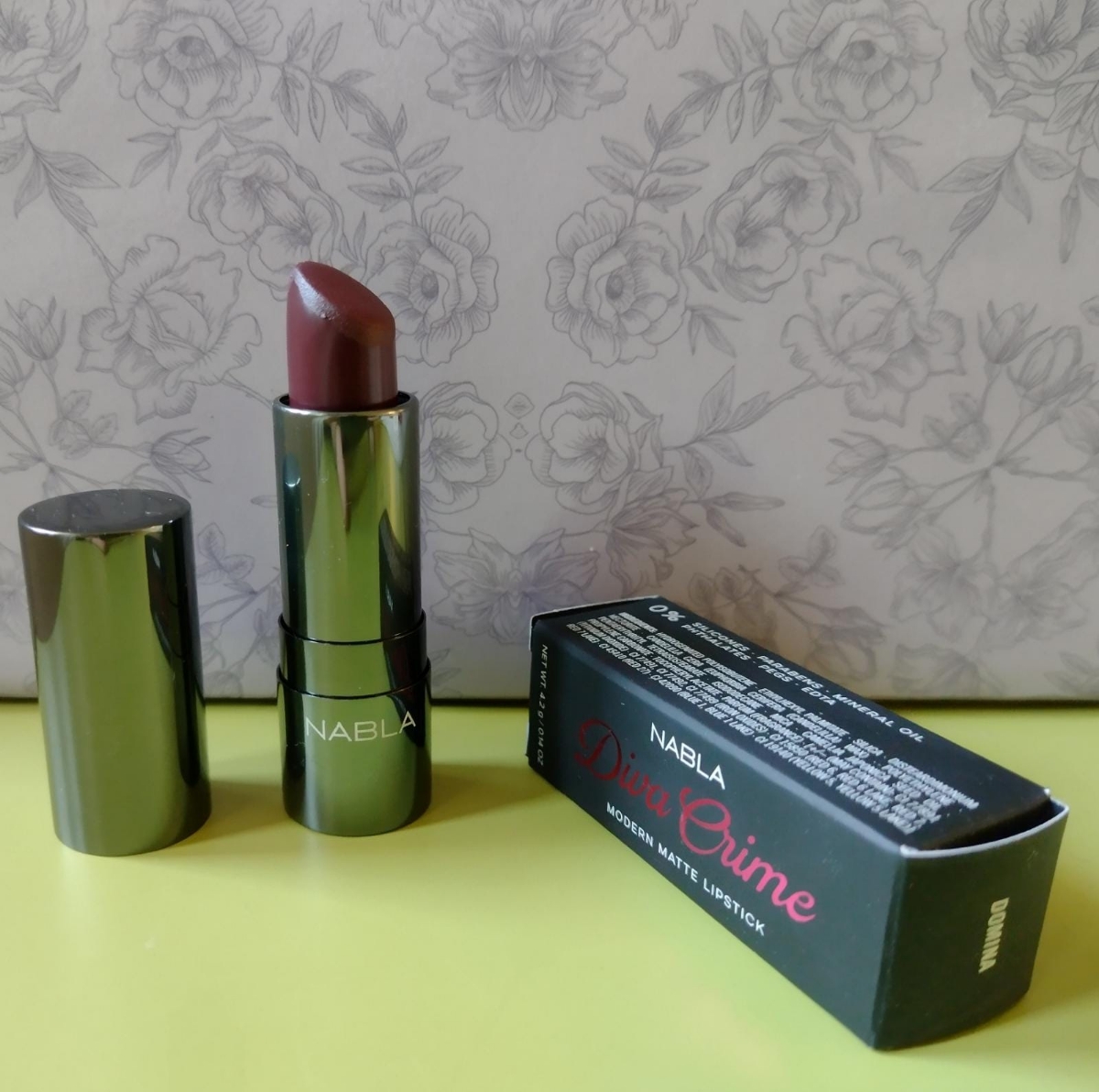 Nabla Cosmetics Reverse Diva Crime modern matte lipstick Reviews | abillion