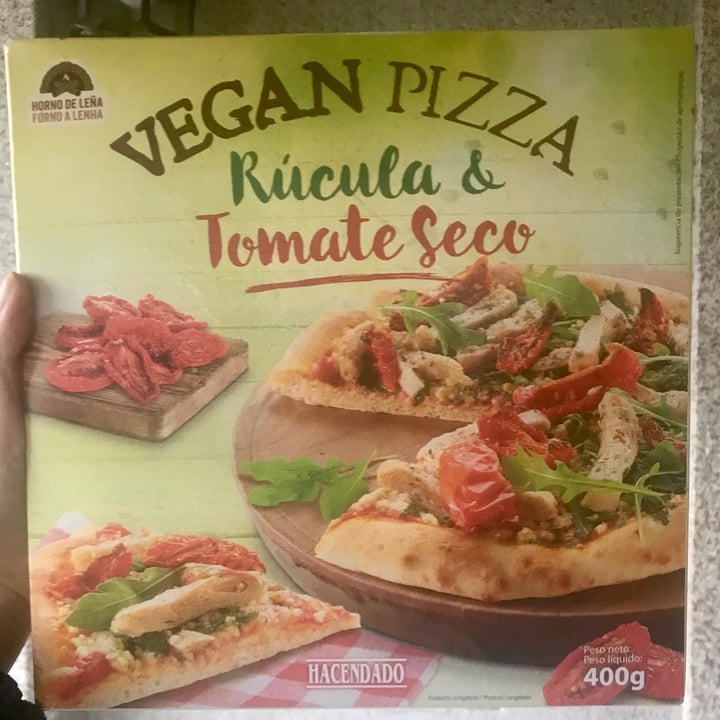 review photo of Hacendado Vegan Pizza Rúcula & Tomate Seco shared by @meim on 26 Jan 2021 - review