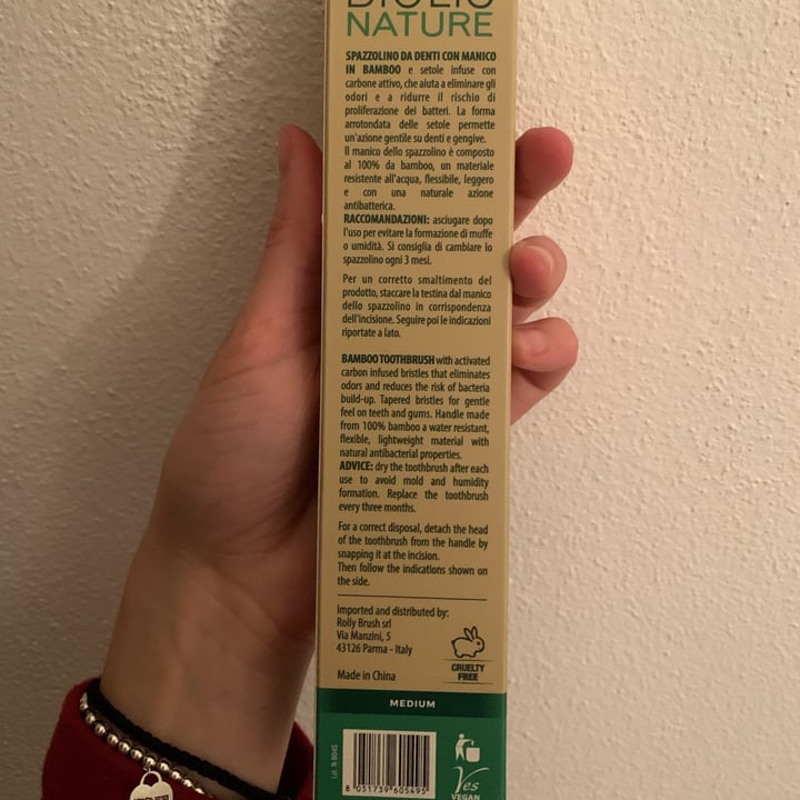 review photo of Biolis Nature Spazzolino da denti con manico in Bamboo shared by @susannatuttapanna5 on 04 May 2022 - review