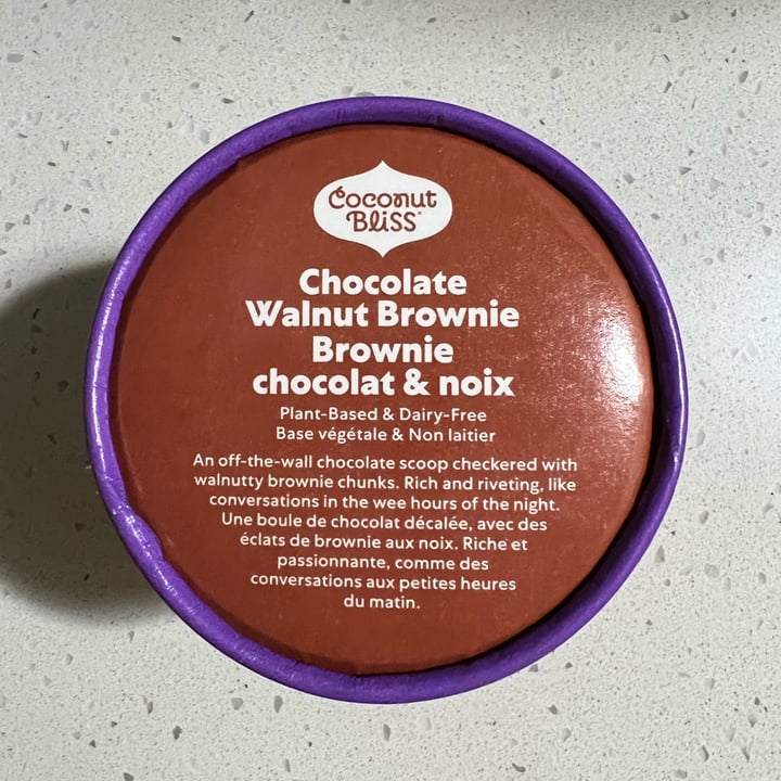 review photo of Coconut Bliss Chocolate Walnut Brownie shared by @gassia on 06 Jan 2022 - review
