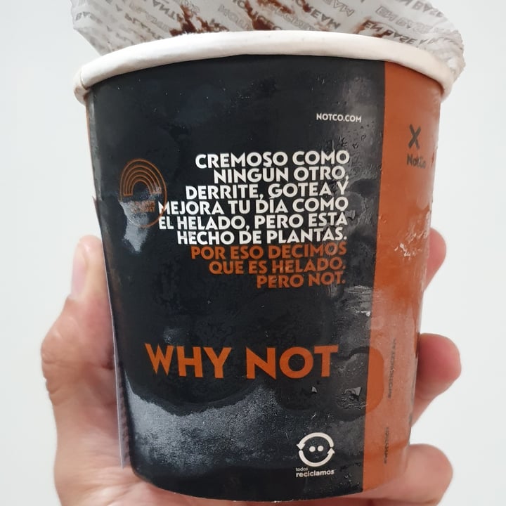 photo of NotCo Not Icecream Chocolove shared by @memevegan on  20 Aug 2022 - review