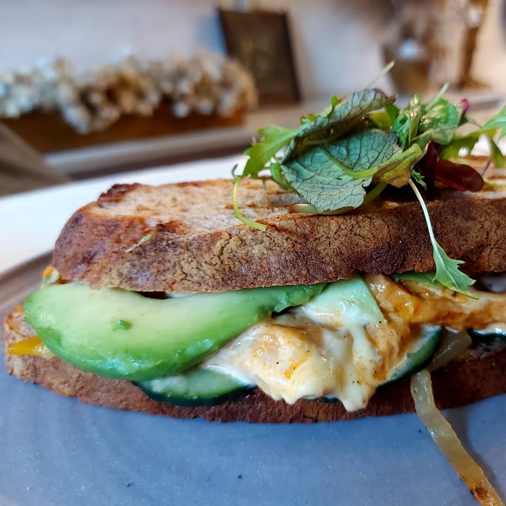 review photo of Pajamas and Jam eatery Vegan Chicken Sandwich shared by @timoniquejoubert on 23 Jun 2021 - review