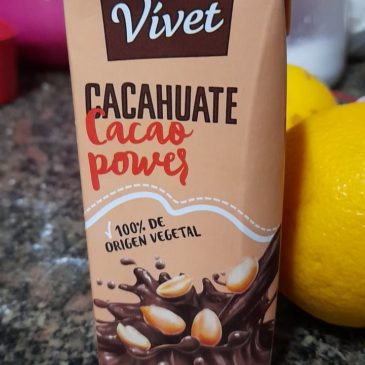 photo of Vívet Leche de Cacahuate Cacao Power 200ml shared by @ximevillar31 on  04 Oct 2021 - review