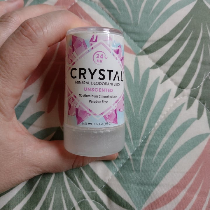 photo of CRYSTAL  Body Deodorant Stick shared by @liviafrigerineves on  30 Apr 2022 - review