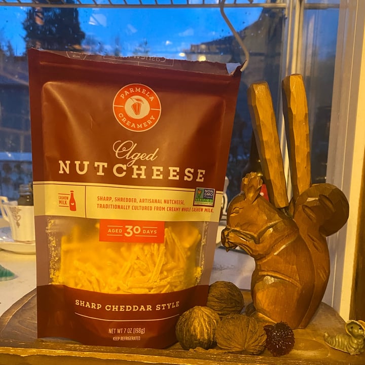 Parmela Creamery Nut Cheese Sharp Cheddar Style Review abillion